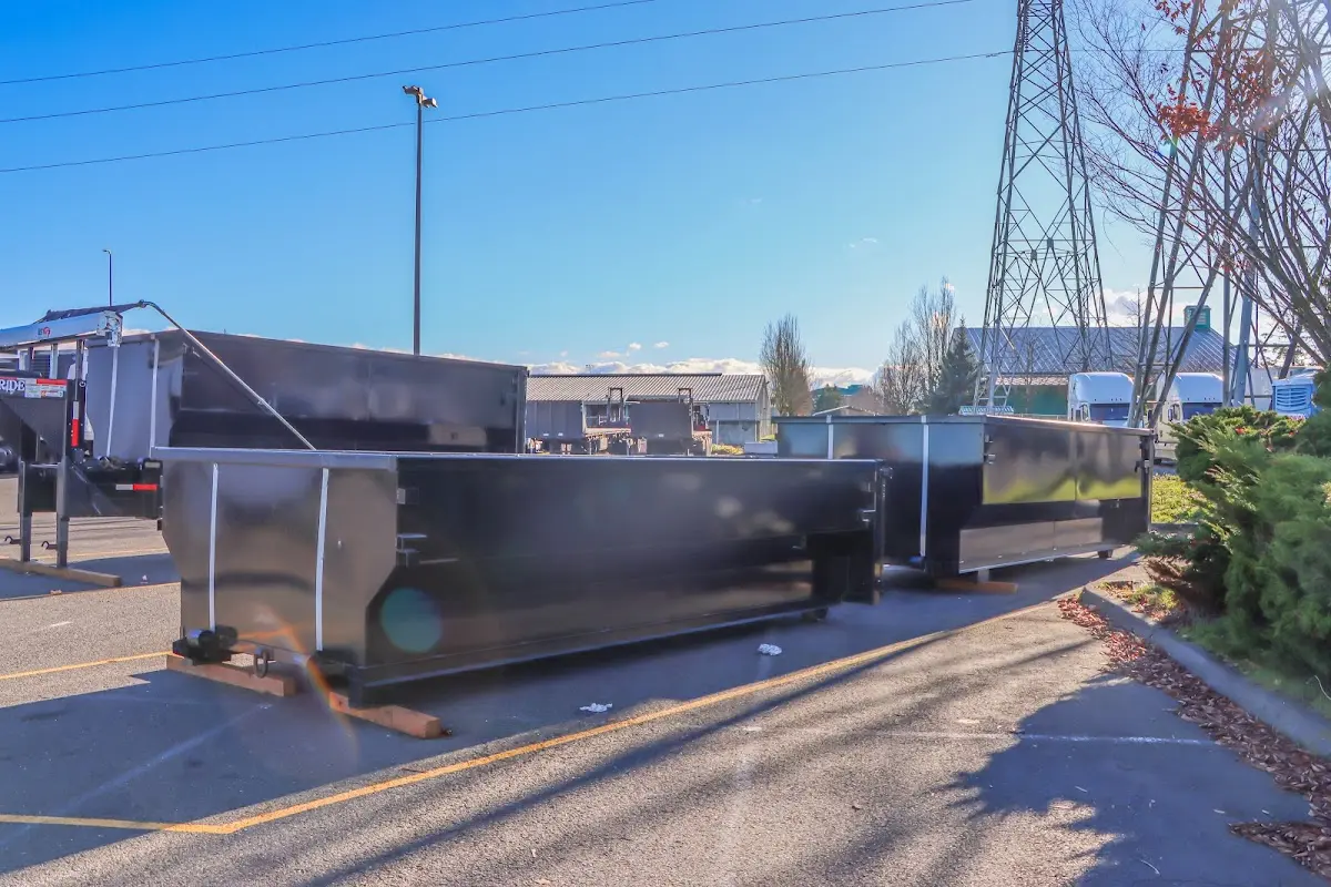 Professional dumpster rental and junk removal service in Elma